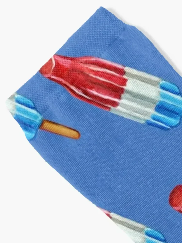 Носки Fun Rocket Pop с рисунком эскимо футбольные чулки компрессионные носки для