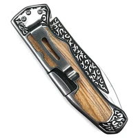 camping columbia pocket knife stainless steel