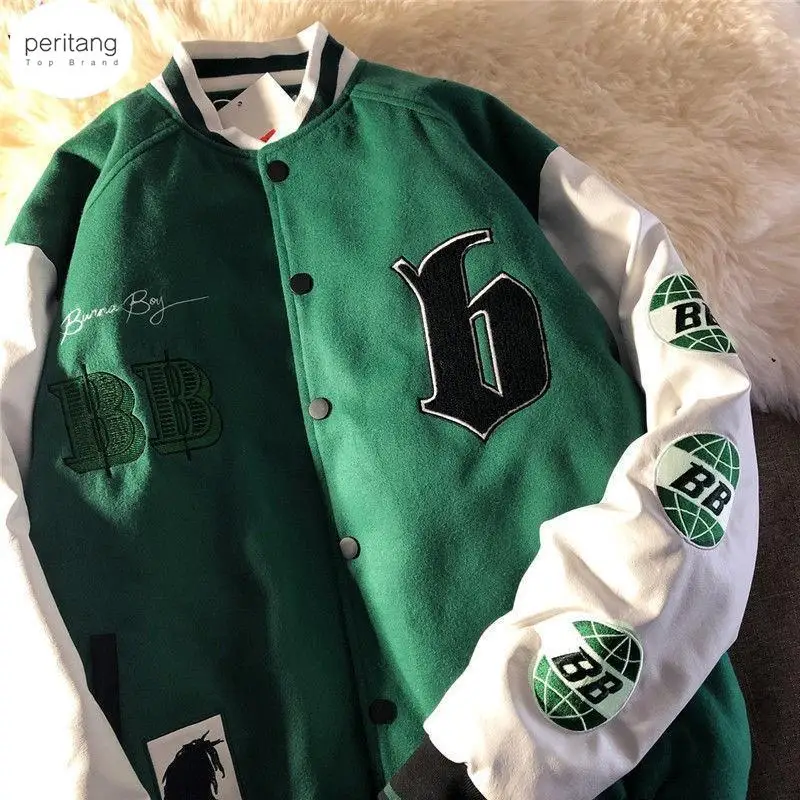 

Outer Ladies and Couple Jackets Tops Teen Jackets Ladies Tops Couple Cardigans High Quality Baseball Uniforms Top Clothing