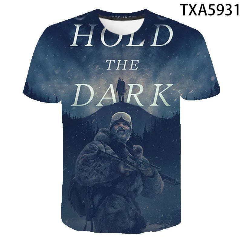 

2020 New Summer Dark Netflix 3D T Shirts Casual Streetwear Boy Girl Kids Fashion Men Women Children Printed T-shirt Tops Tee