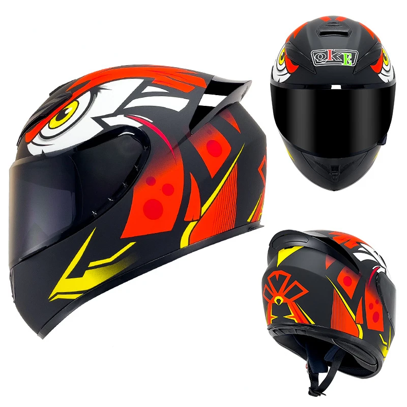 Motorcycle Full Face Helmet Capacete Cascos Para Moto Motocross Motorbike Helmet Men Motorcycle Accessories Cruising Helmets enlarge