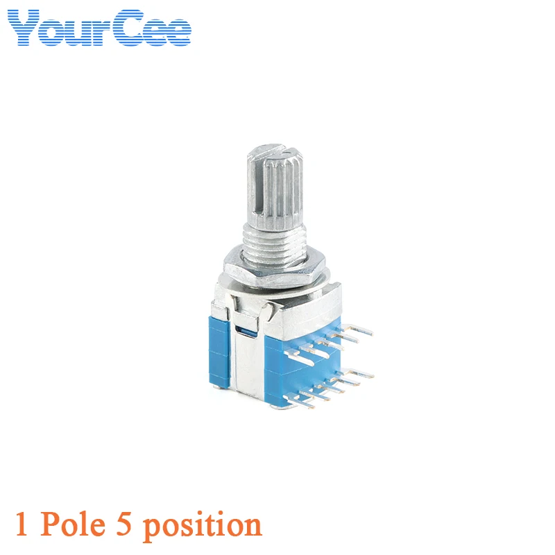 

5 шт./1 шт. RS1010 полосовой переключатель поворотный переключатель переключения передач 1 полюс 2 полюса 1 полюс 3 полюса 1 полюс 4 полюса 2 полюса 5