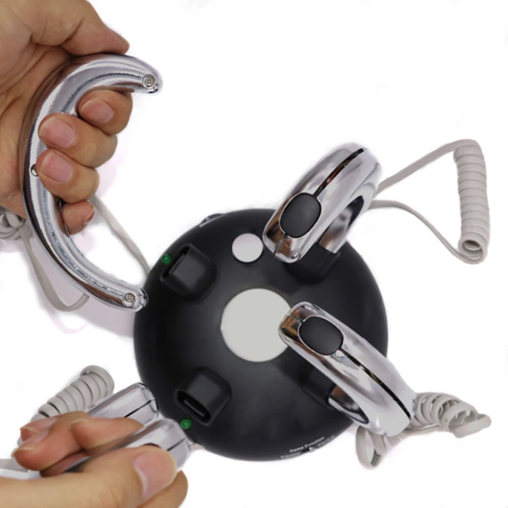 

Finger Electric Shock Game Four-handed Electric Prank Machine Lightning Response Tricky Electric Toys Novelty Party Game