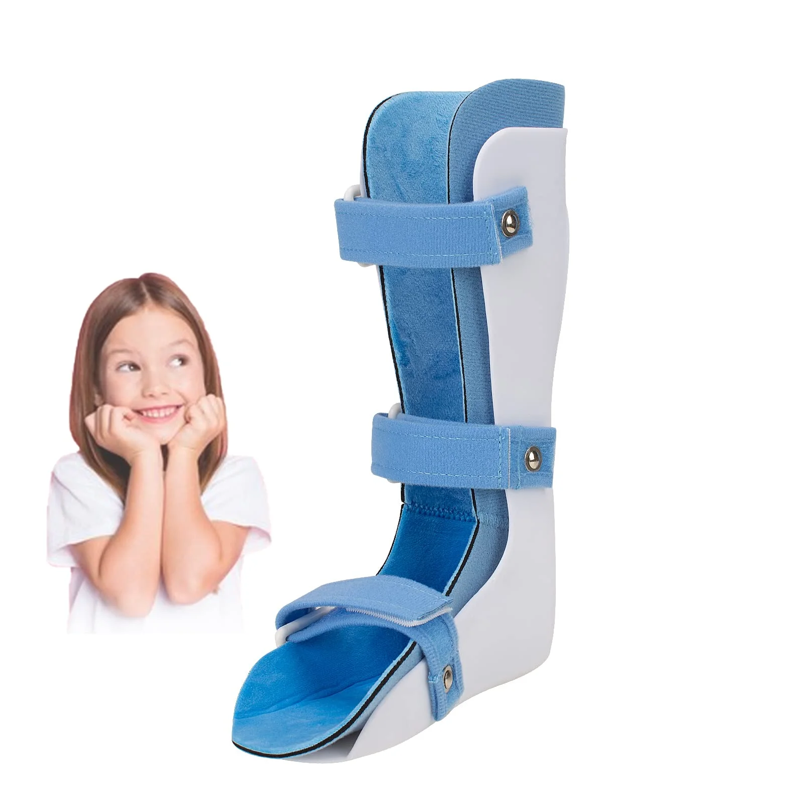 Tairibousy Brace Kids AFO Drop Foot for Child Toddler Ankle Foot Orthosis Pediatric Night Splint for Children Foot Care Tool