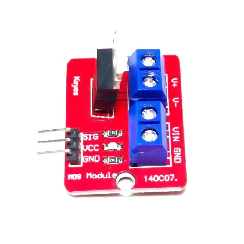 Верхняя кнопка Mosfet 0-24 В стандартный модуль IRF520 для Arduino MCU ARM Raspberry pi