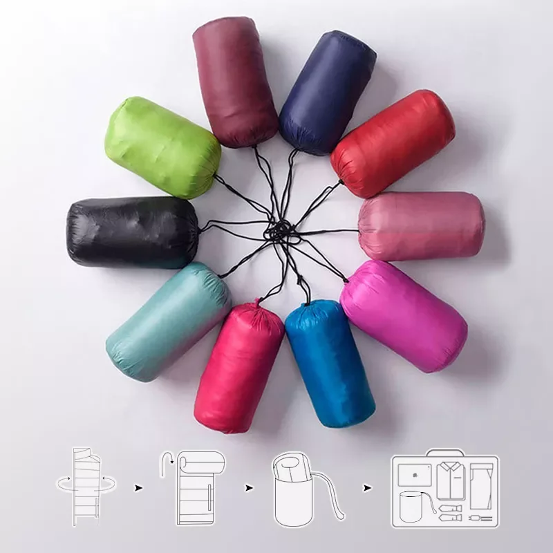 New2022 winter coat Ultra Light Down Jacket White Duck Down Jacket Long Sleeve Warm Coat Parka Female Solid Portable Outwear