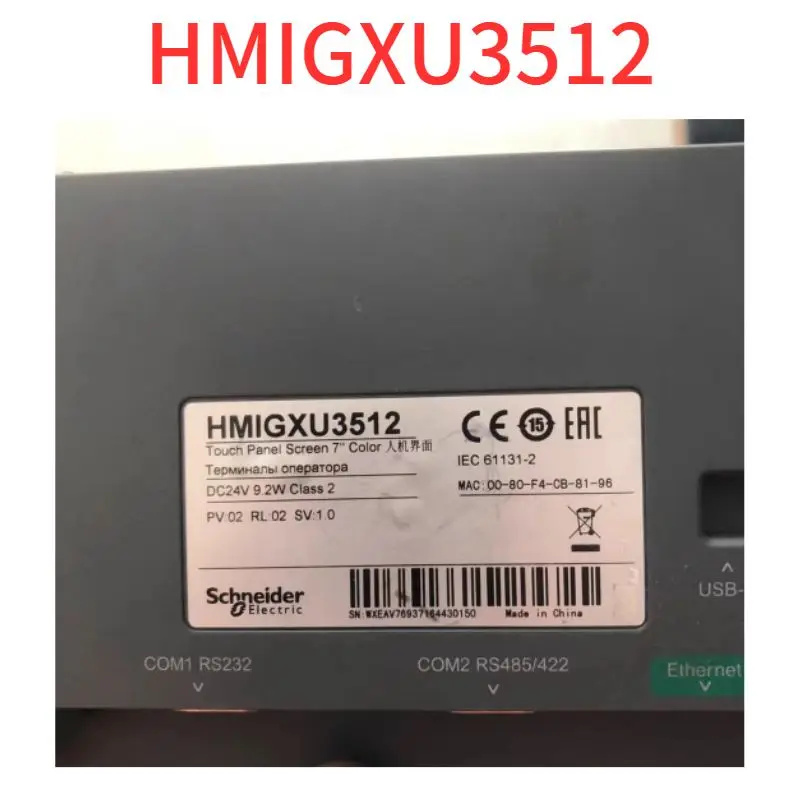 Новый сенсорный экран HMIGXU3512 быстрая доставка