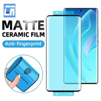 anti fingerprint matte ceramic soft film for samsung galaxy s22 s21 s20 ultra s10 s9 s8 plus note 20 ultra 10 9 screen protector