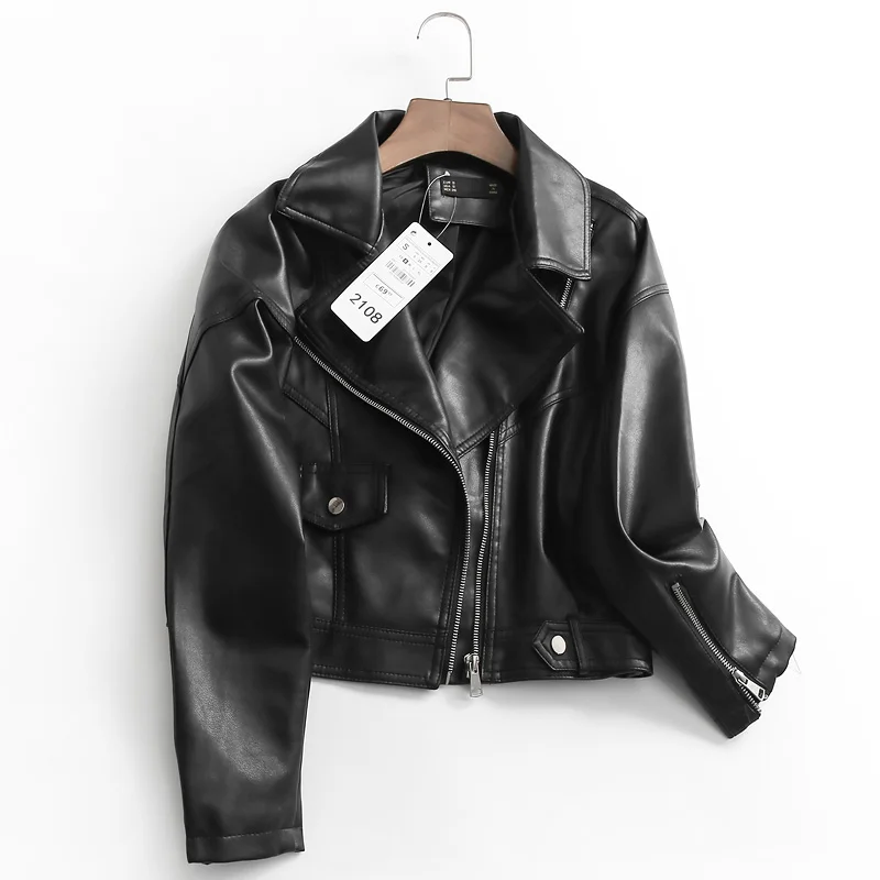 Однотонный кардиган с отложным воротником и длинным рукавом реглан U454 новый