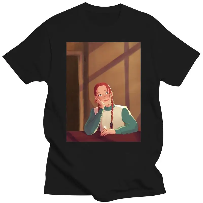 

Мужская одежда Мужская Футболка Анна с Е Футболка женская футболка