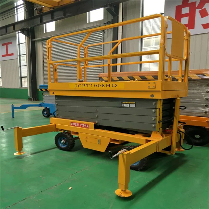 Гидравлический подъемник YG электрические леса мобильная аккумуляторная рабочая