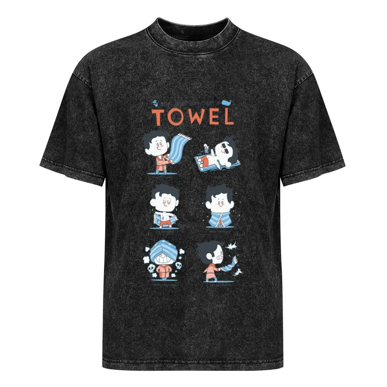 Don_t worry carry a полотенце футболка для мальчиков белая винтажная рубашка в стиле