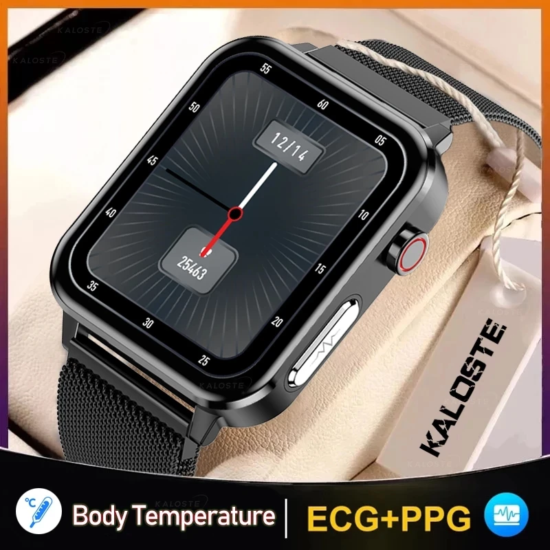 2022 New Smart Watch Men ECG+PPG Heart Rate Body Temperature Women Smartwatch Fitness Tracker Sport Watch Men for Xiaomi Huawei