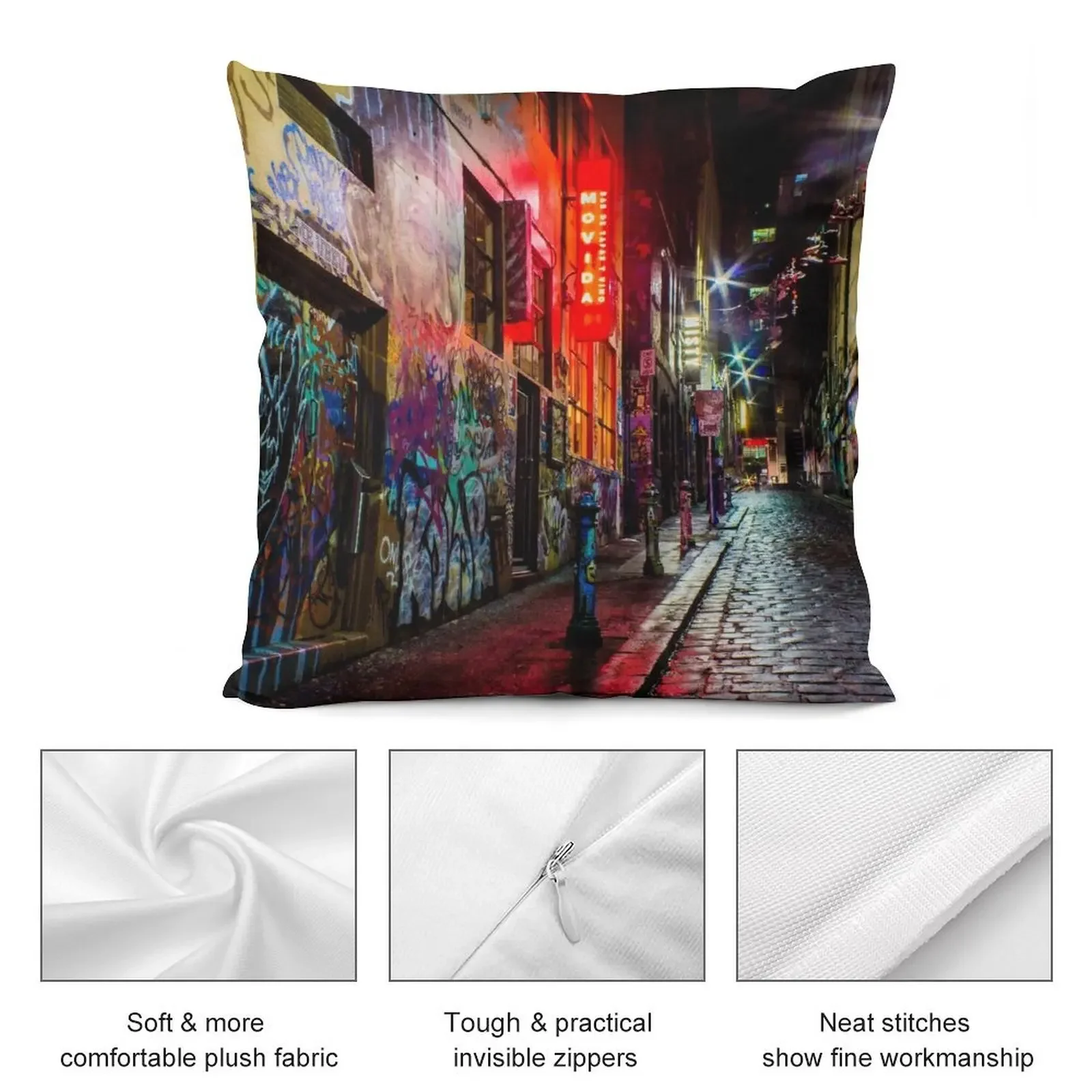 Hosiery Lane Мельбурн Виктория Австралия. Декоративная подушка Подушки для дивана