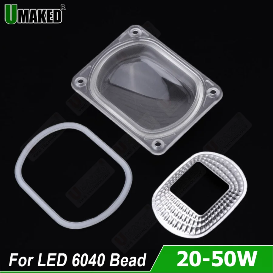 1 комплект светодиодного отражателя с чипом COB для прожектора 20 Вт 30 50 держатель