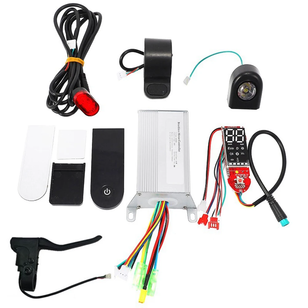 

36V 350W Scooter Controller Kit Dashboard Accelerator Scooter Replace Suit for M365 for Electric Bicycle E-Bike