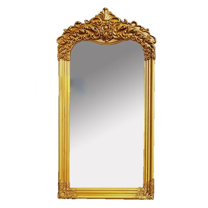 

Старинное винтажное настенное зеркало, платье, женская рамка, античное декоративное зеркало, неправильное Золотое зеркало, эстетический ан...