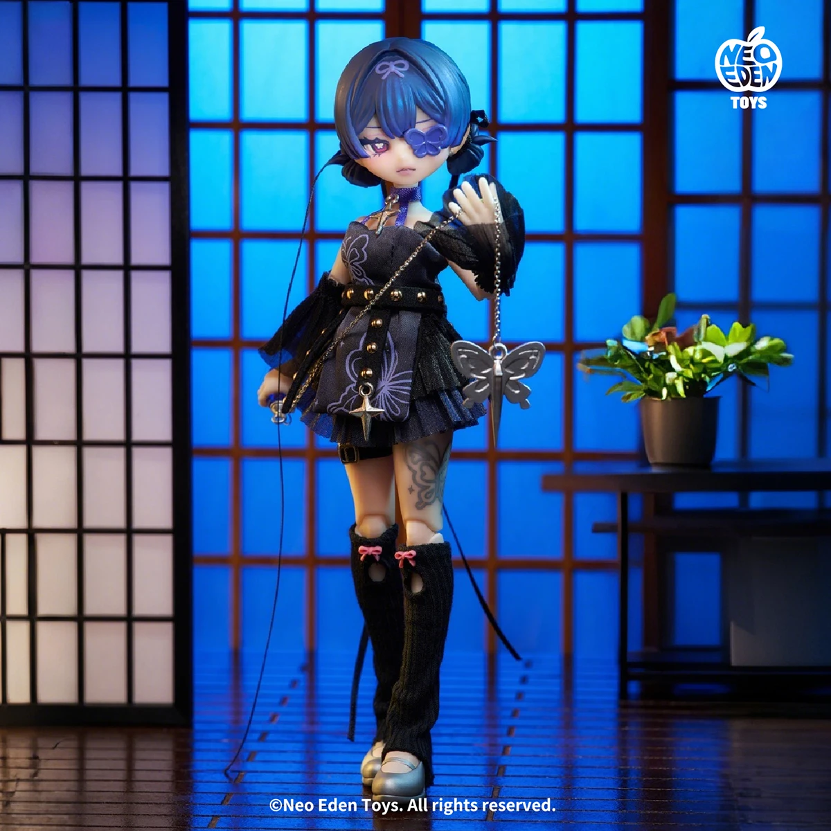 Фото Коллекционная серия кукол HIPLAY NEO EDEN TOYS BJD Eve Lynna: Двуглавый убийца (6 штук, полный набор) №4
