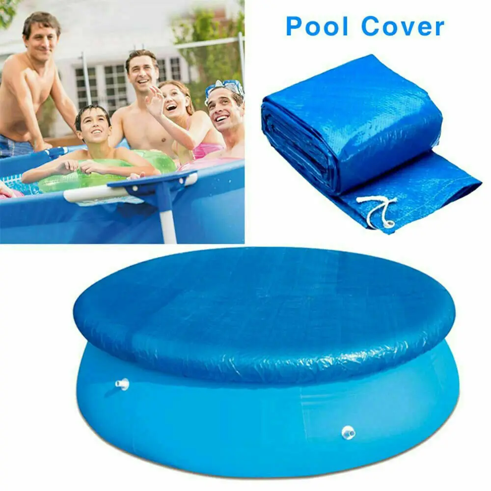

Zwembad Cover Doek Pe Geweven Zeildoek Waterdichte Regen Doek Stofkap Zwembad Kussen Ronde Doek Accessoires