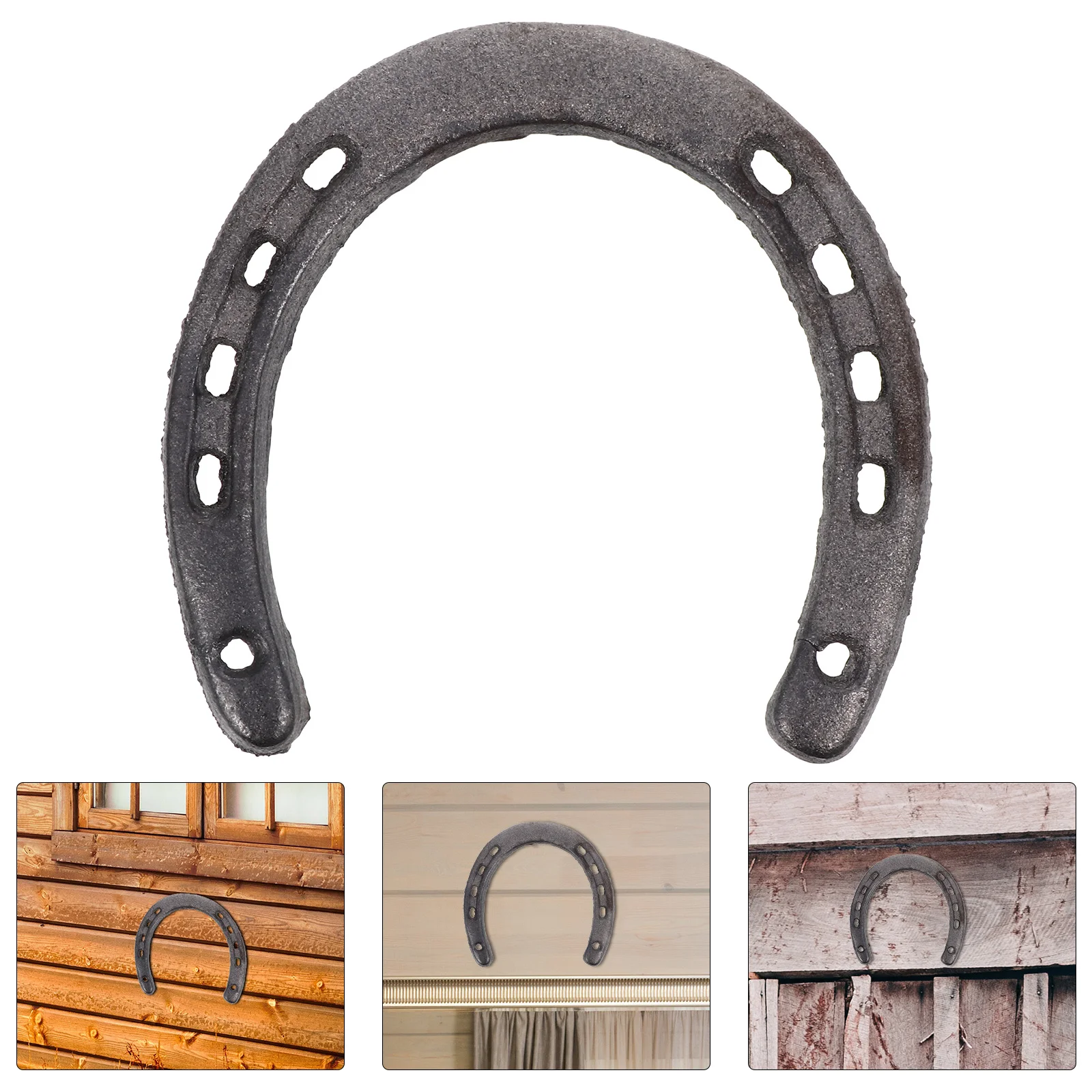 

Horseshoe Wall Hanging Chic Wall Hanging Adornment Wall Horseshoe Decor