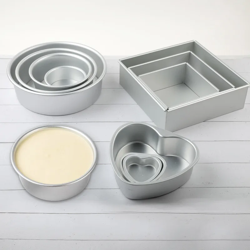 

4inch Cake Mold Oven Baking Cake Pan Nonstick Carbon Steel Cake Baking Tray Bakeware Pastry Nougat Cookies Mould Cake Tools