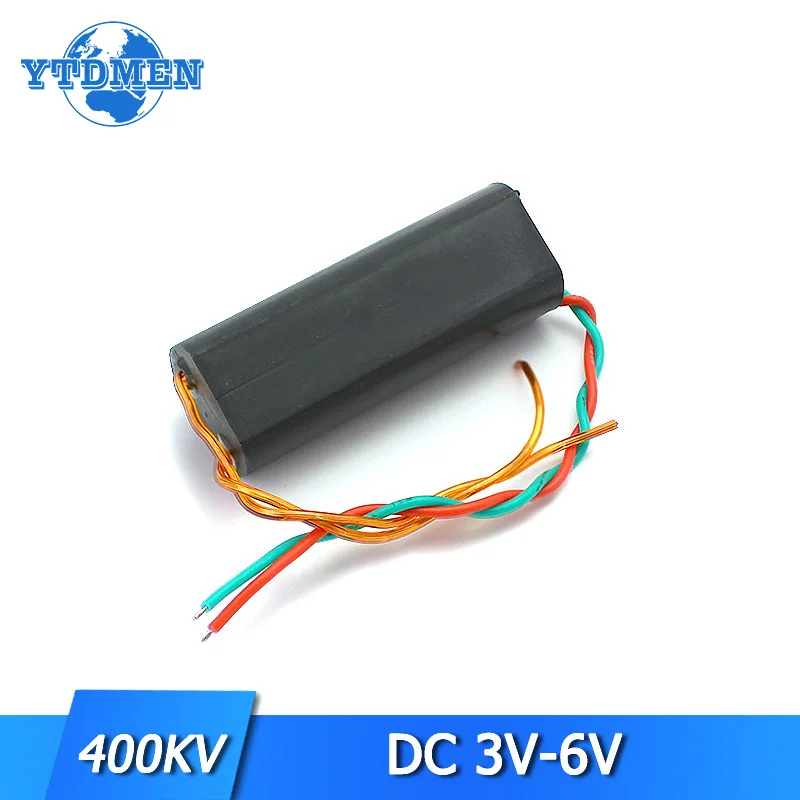 

DC 3V-6V Regulated voltage power supply 400kV 400000V Step up Power Module High Voltage Generator Integrated Circuit