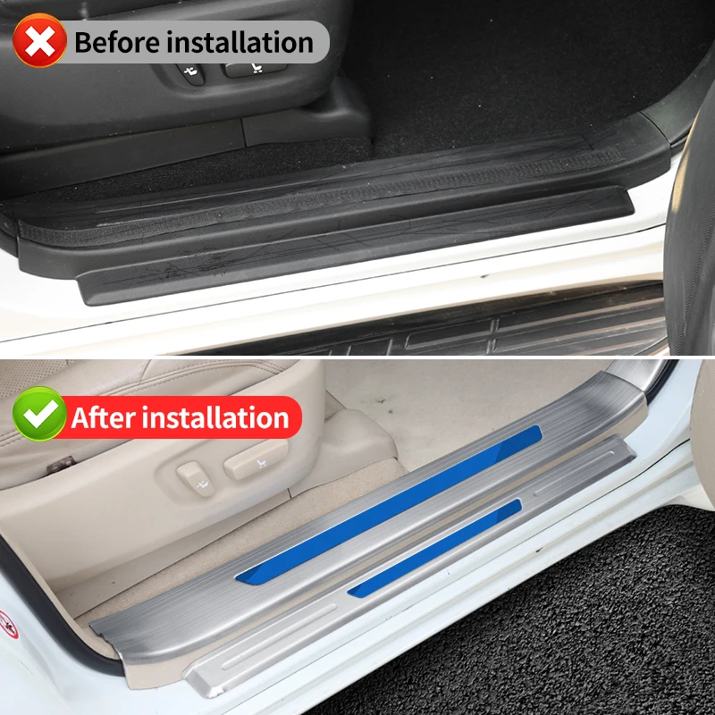 Пороговая педаль из нержавеющей стали для Toyota Land Cruiser Prado 150 Lc150 Fj150 2010-2022 2021