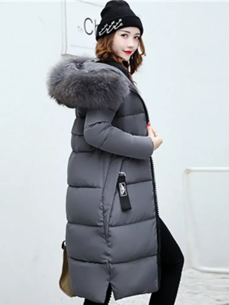 New2022 Ladies Coat High Quality Warm Outwear Womens Parka Jacket Mid-long Women Winter Thick Down Jacket 2020 Winter Female Coa