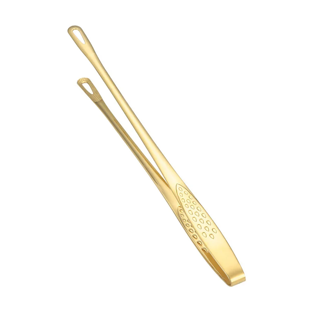 

Щипцы для барбекю из нержавеющей стали золотого цвета