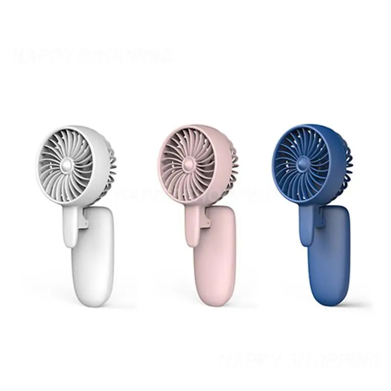 

600mAh Portable USB Charging Mini Fan Household Lanyard Design Electric Fan Creative Student Switch Control Handheld Small Fans