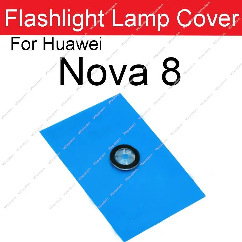 Задняя крышка вспышки для Huawei Nova 8 7 7i 6 5 5T Pro SE 4 3 3i 3E 2S Nova Lite Задняя крышка фонарика, держатель корпуса, детали (art.: 3920cd9bcfc03) - 3920cd9bcfc03
