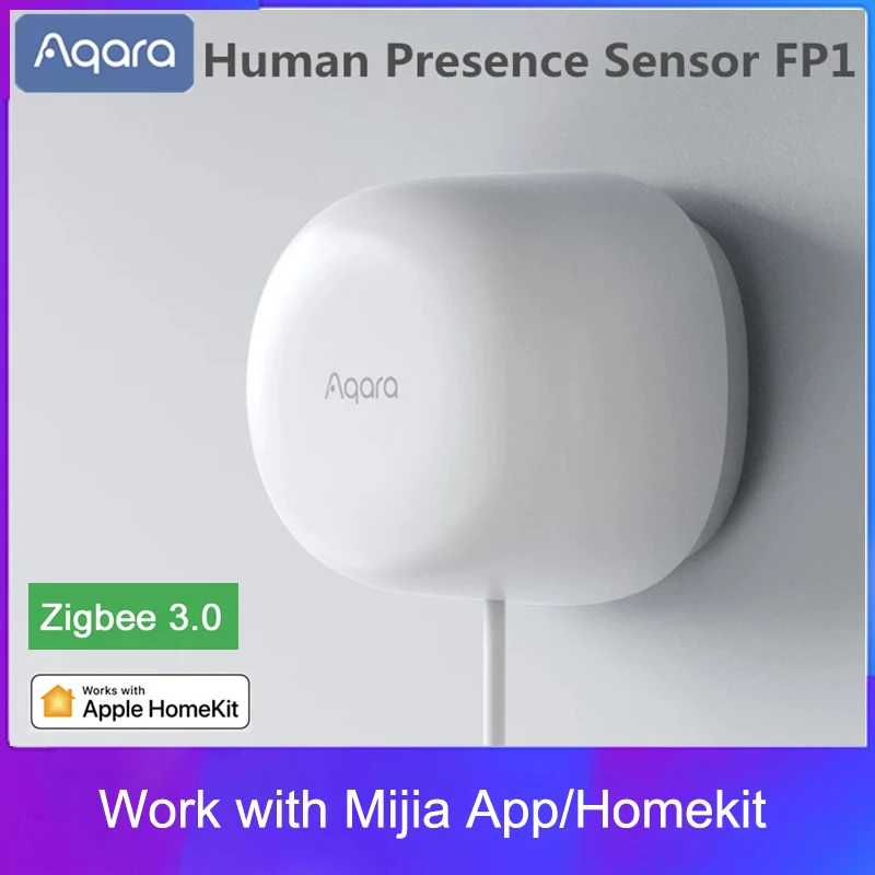 Датчик присутствия человека Aqara FP1, Zigbee, 3,0, высокоточный, сенсорный, для умного дома, поддержка Apple Homekit