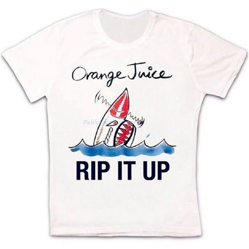 

Orange Juice Rip It Up Punk Retro Vintage Hipster Unisex T Shirt Harajuku Hip Hop Tee Shirt