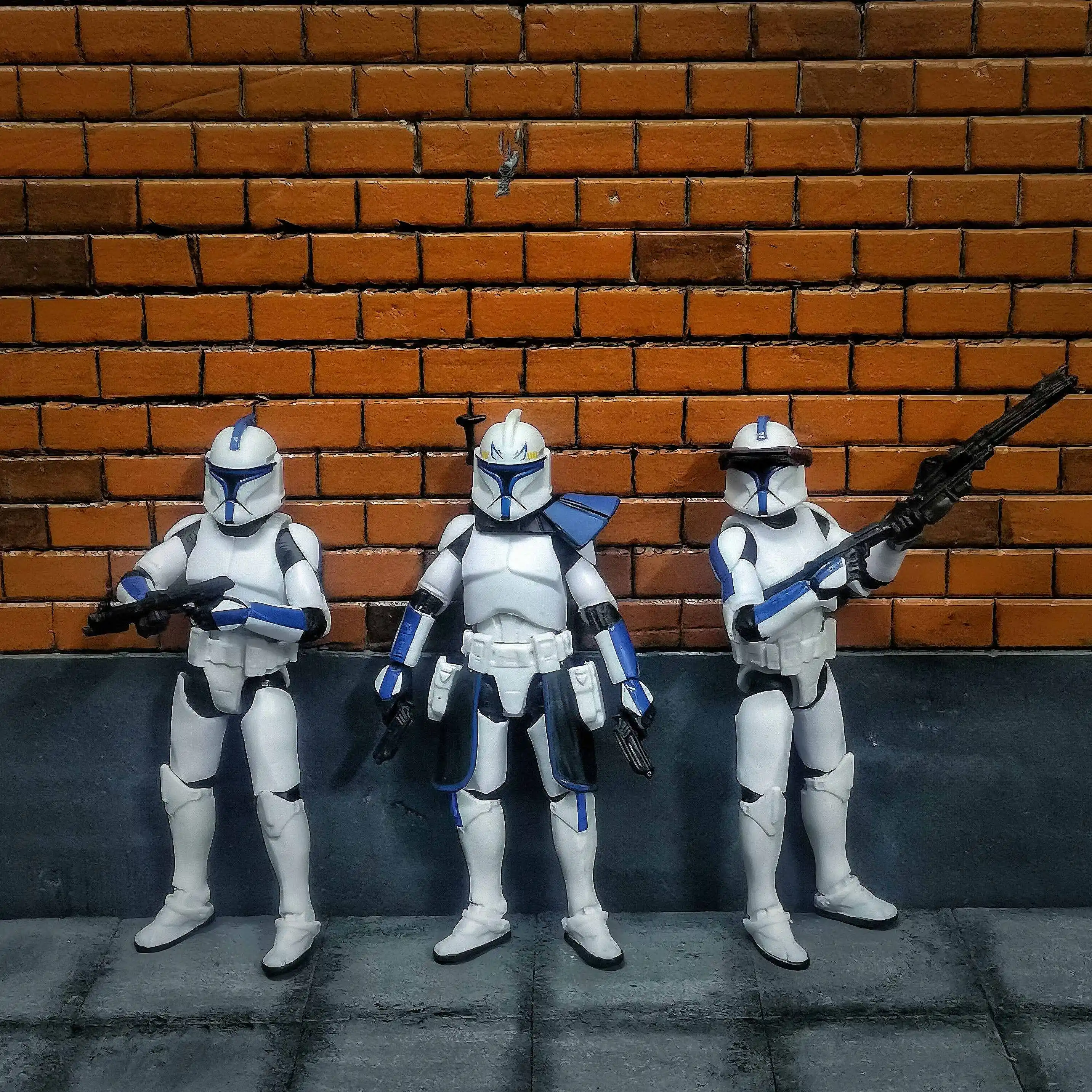 Фото Звездные войны 3,75 дюйма 1/18 501st 212th 91st Clone Trooper Captian Rex Commander Neyo Фигурка Игрушки Модель Свободная №4