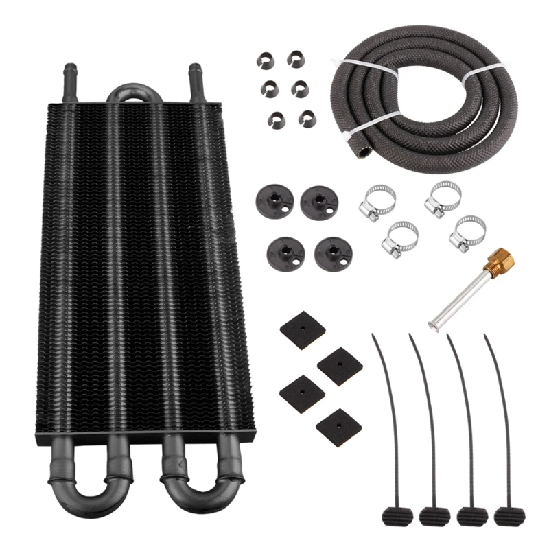 Oil Radiator Car Automotive Accessories Transmission Auto Manual Radiator Converter Aos