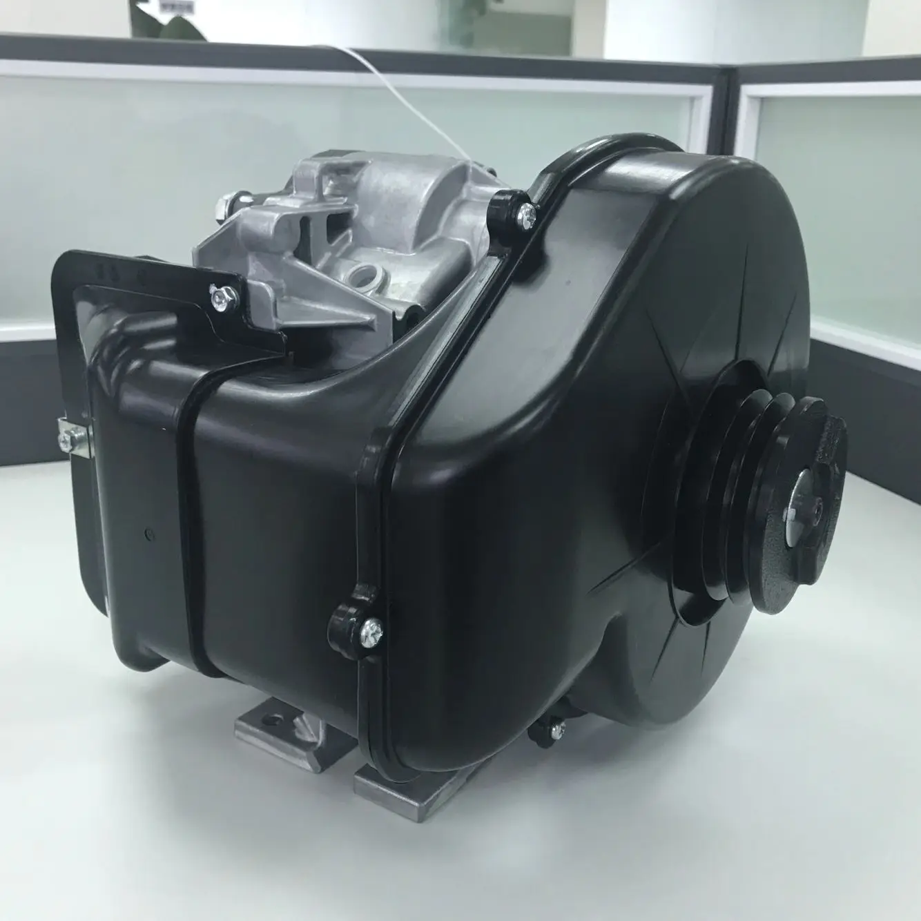 Фото Anest Iwata SL-165E-S8 безмасляная головка воздушного компрессора с прокруткой, воздушный конец для компрессора Atlas Copco ATSL-165E 2236050200 2236050100 №2
