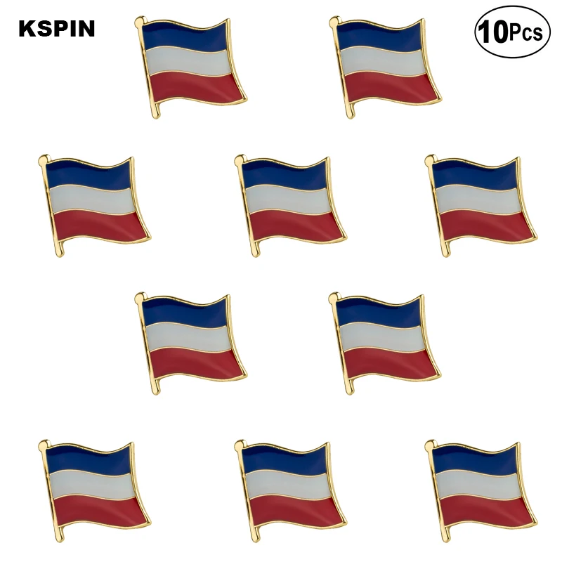 

Schleswig Holstein Lapel Pin Flag badge Brooch Pins Badges 10Pcs a Lot