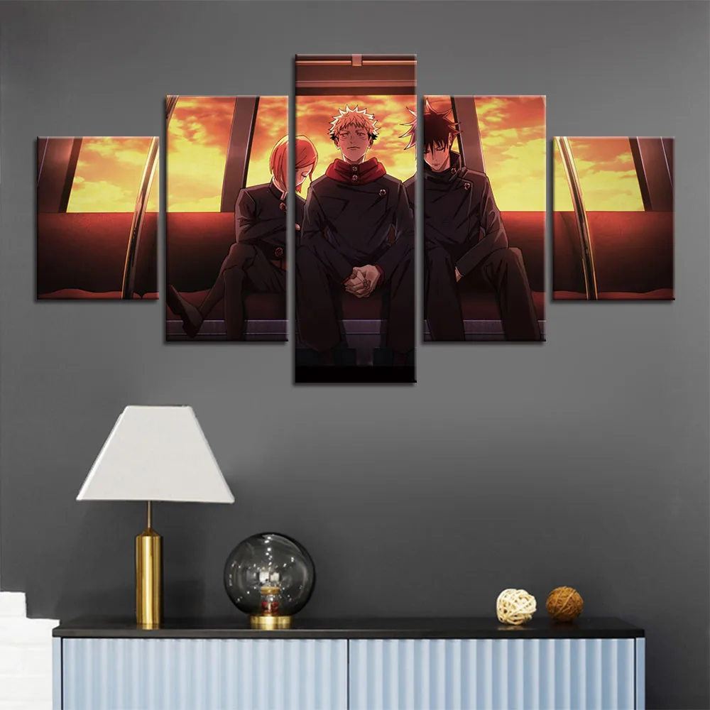 

Japan Anime Modular Hd Prints Jujutsu Kaisen Picture Home Decoration Paintings Canvas Posters Wall Art For Living Room Framed