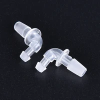 2pcslot transparent eartip connector earphone cord tubing connector style tubing adaptor hearing aid accessories