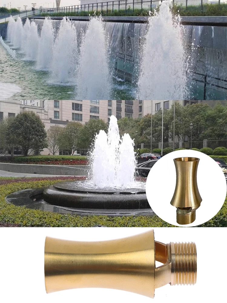 

Латунные каскадные форсунки для фонтанов 1/2" 3/4"