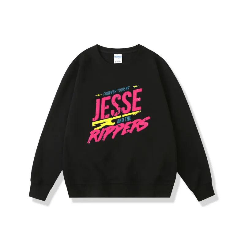

Jesse and The Rippers Forever Tour 89 Graphic Sportswear Men's High Quality Pullover Men Women Fashion Oversized Soft Sweatshirt