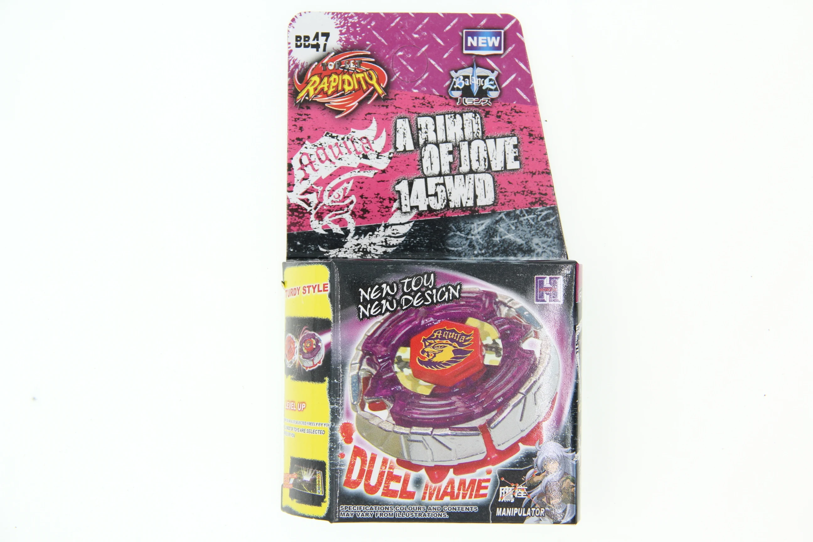 B-X TOUPIE BURST BEYBLADE SPINNING TOP Earth Eagle (Aquila) 145WD BB47 RARE Without Launcher