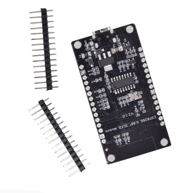 Фото Плата разработки NodeMCU ESP8266 с 0,96-дюймовым OLED-дисплеем CH340G ESP-12E WiFi-модулем TYPE-C USB для Arduino/Micropython №2