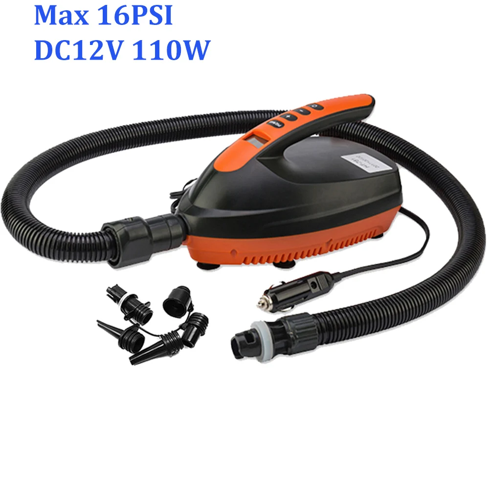 20/16 PSI двухступенчатый электрический воздушный насос интеллектуальный надувной