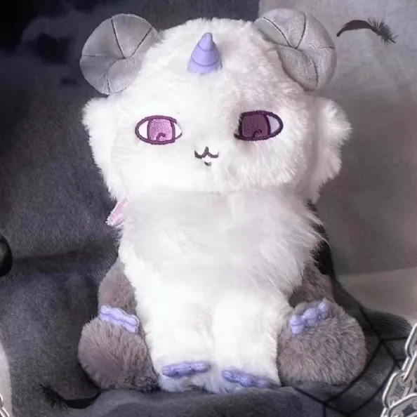 Фото Плюшевая игрушка Chiikawa Devil Child: милая мягкая кукла из коллекции Akuma Ano Ko, лимитированная серия, меховая игрушка, декоративная мягкая плюшевая игрушка №2