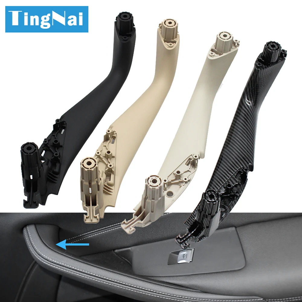 Передняя, задняя, левая, правая дверная ручка автомобиля, внутренняя крышка, отделка, замена для BMW 5 серии G30, G31, G38, F90, 2017, 2018, 2019, 2020, 2021