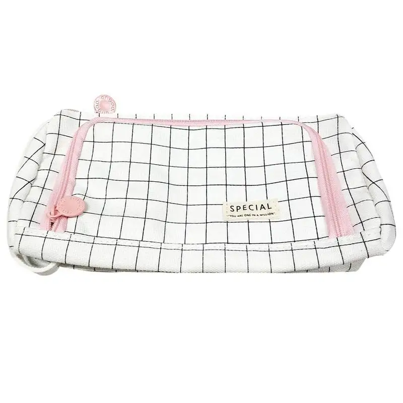 

Foldable Pencil Pen Case Multifunctional Cosmetic Pencil Case Cute Pencil Bag Large Capacity Pencil Case Aesthetic Pencil Pouch