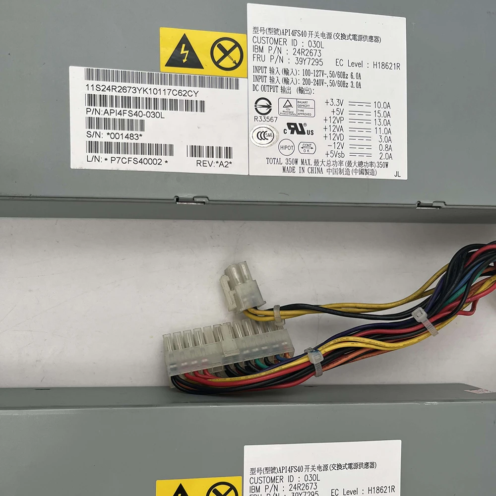 1 шт. для IBM X306M 306M блок питания API3FS26 26K4106 23K4874 24R2673 39Y7295 300 Вт