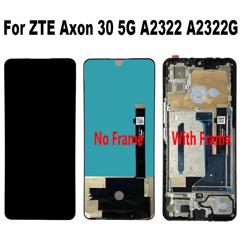 Для ZTE Axon 30 5G A2322 A2322G LCD дисплей кодирующий преобразователь сенсорного экрана в