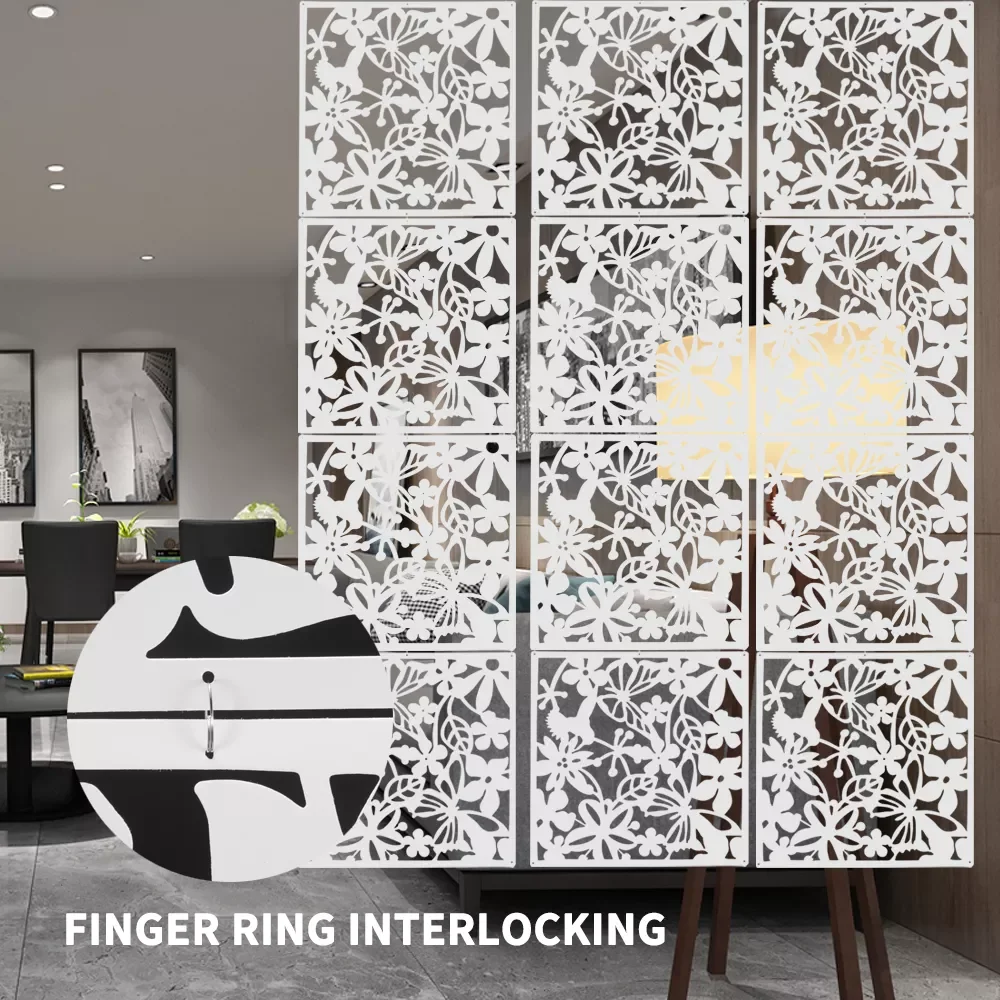 

12 шт., подвесной экран в виде бабочки, птицы, цветов